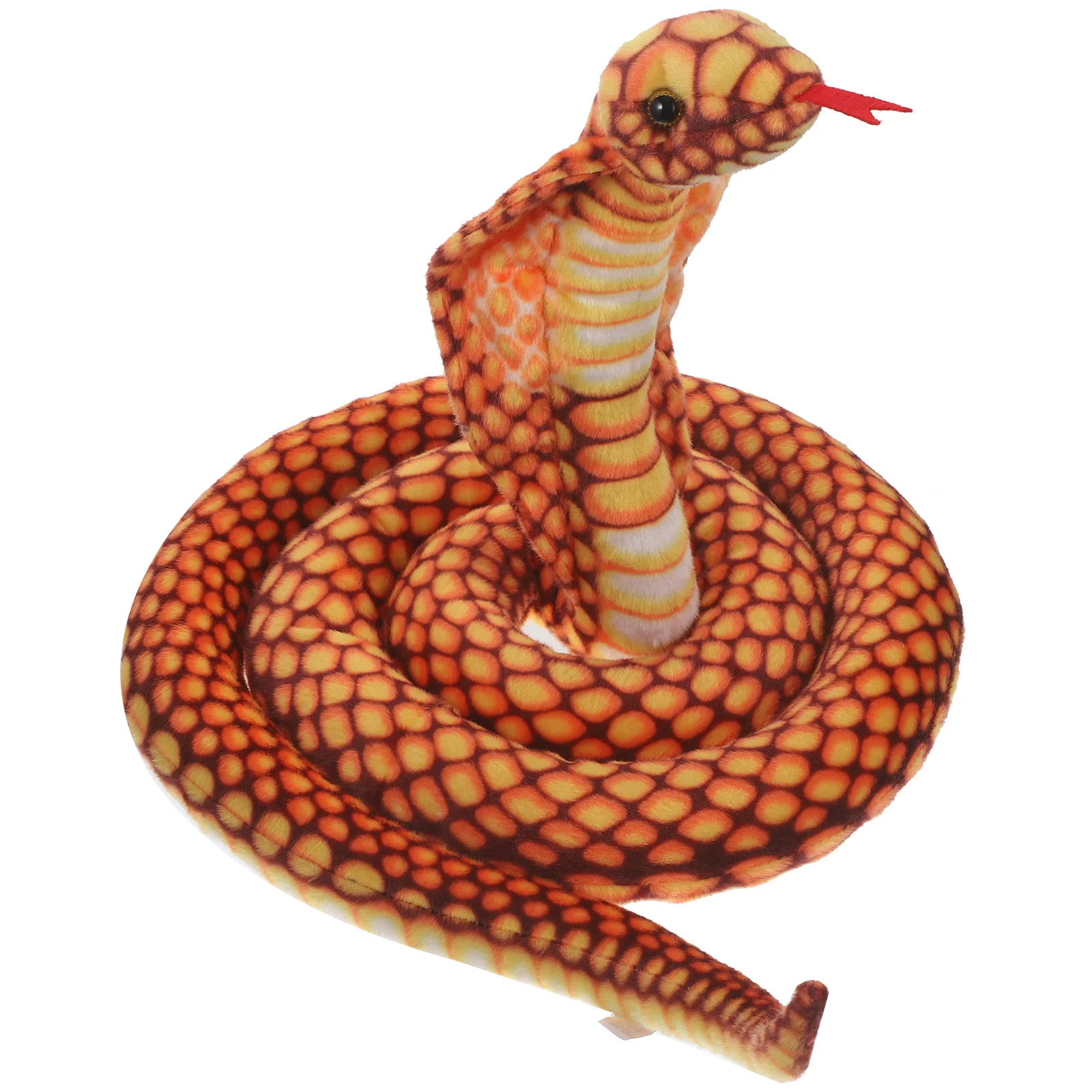 Противотумыватель для рептилий Прекрасная детская игрушка, очаровательный подарок в виде змеи, удобный домашний декоративный аксессуар из короткого плюша 5