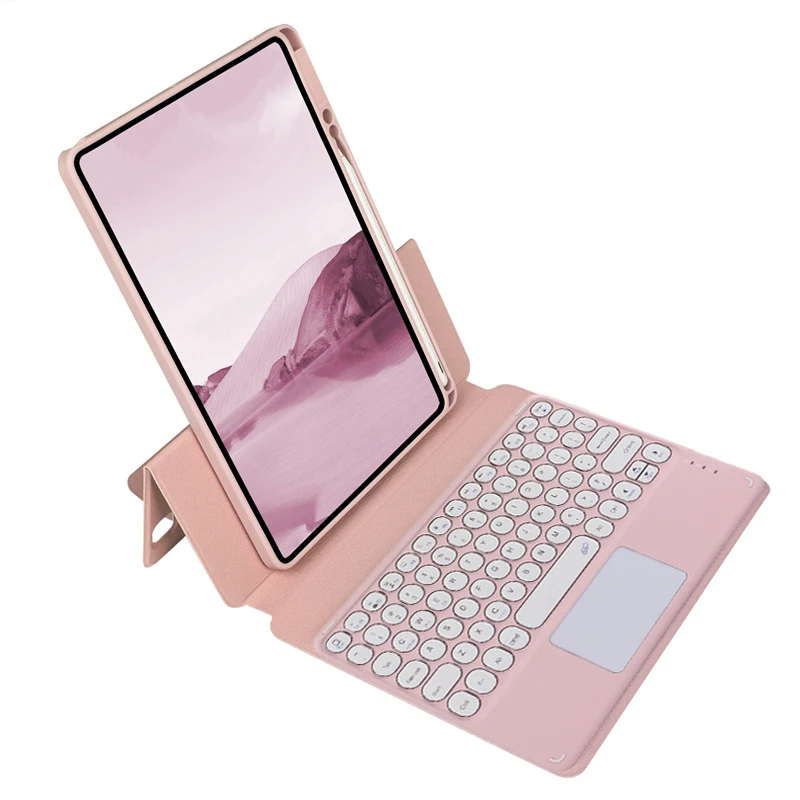 Разъемная крышка с магнитной клавиатурой для iPad 9 Case 10.2 7th 8th 9th Gen Case для iPad 10.2 Case Pro 10.5 Air 3 2019 Teclado Funda 2