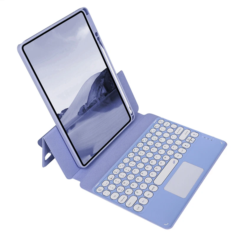 Разъемная крышка с магнитной клавиатурой для iPad 9 Case 10.2 7th 8th 9th Gen Case для iPad 10.2 Case Pro 10.5 Air 3 2019 Teclado Funda 3