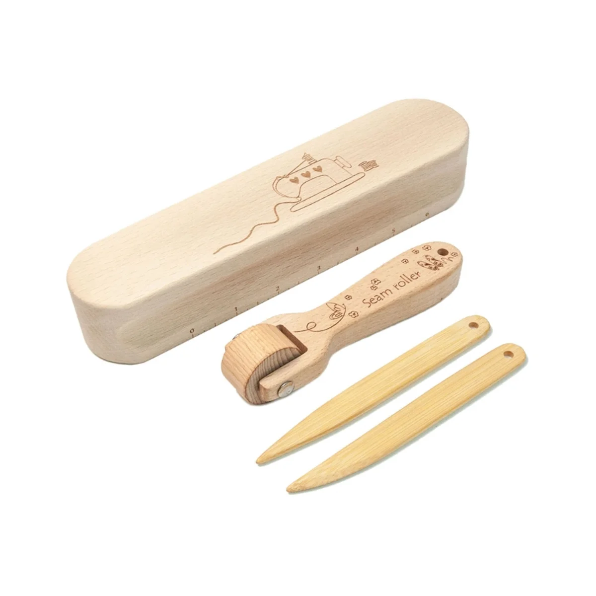 Ролик для швов, папка для костей, Портновский ролик для обоев, Роликовый инструмент для шитья, инструменты для квилтинга, украшения для дома с принтом 0