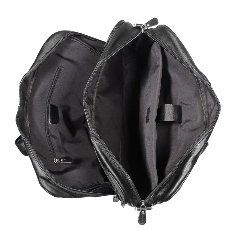 Роскошная мужская сумка, мужская сумка через плечо из натуральной кожи, Мужская дорожная сумка Большой емкости, многофункциональный портфель из натуральной кожи 4