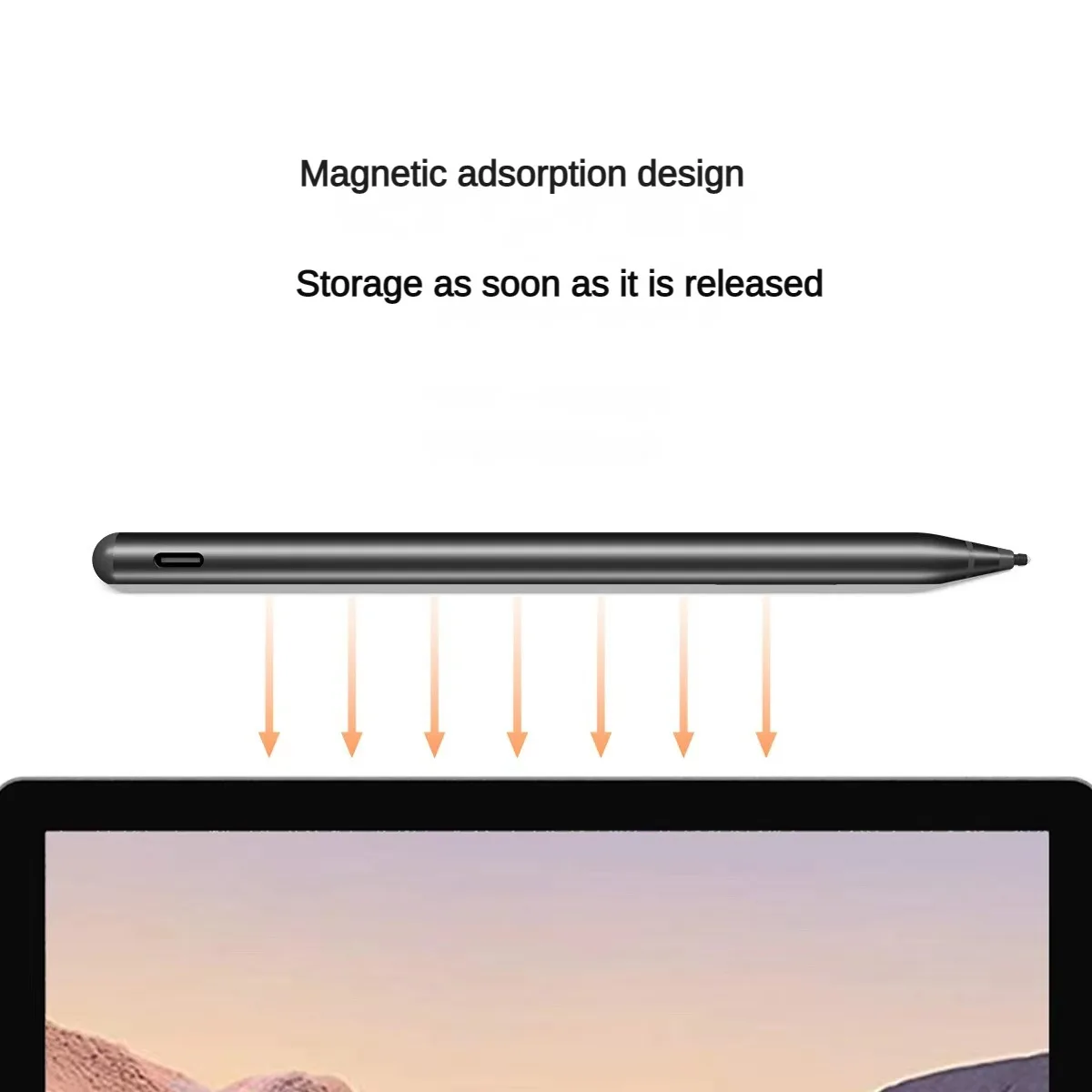 Сенсорный стилус для Microsoft Surface 4096, чувствительность к отклонению ладони при нажатии, для ноутбука Surface Pro, HP ASUS, SONY, ручка для рисования 1
