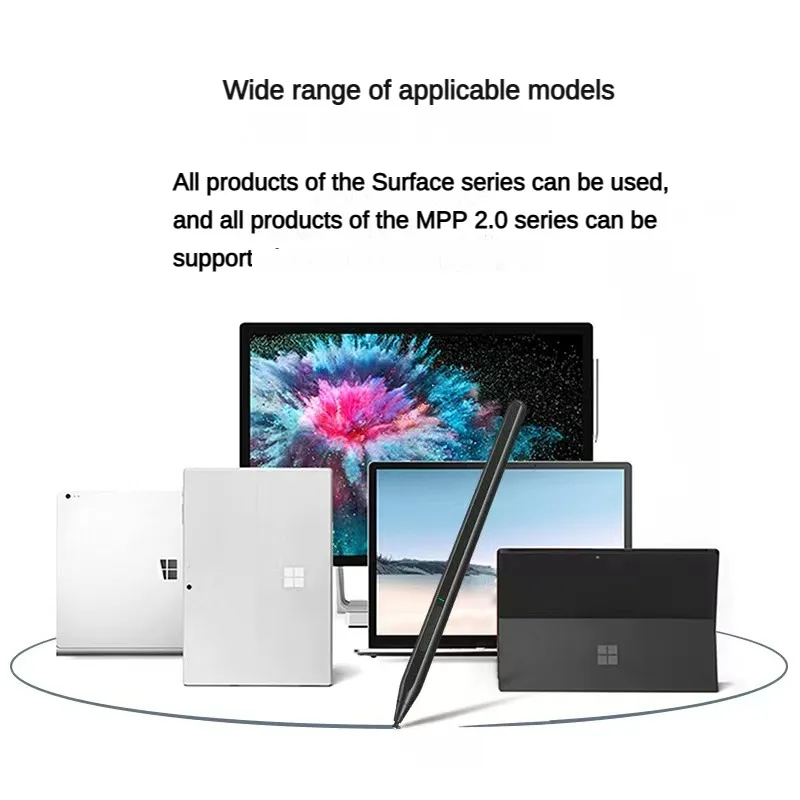 Сенсорный стилус для Microsoft Surface 4096, чувствительность к отклонению ладони при нажатии, для ноутбука Surface Pro, HP ASUS, SONY, ручка для рисования 3
