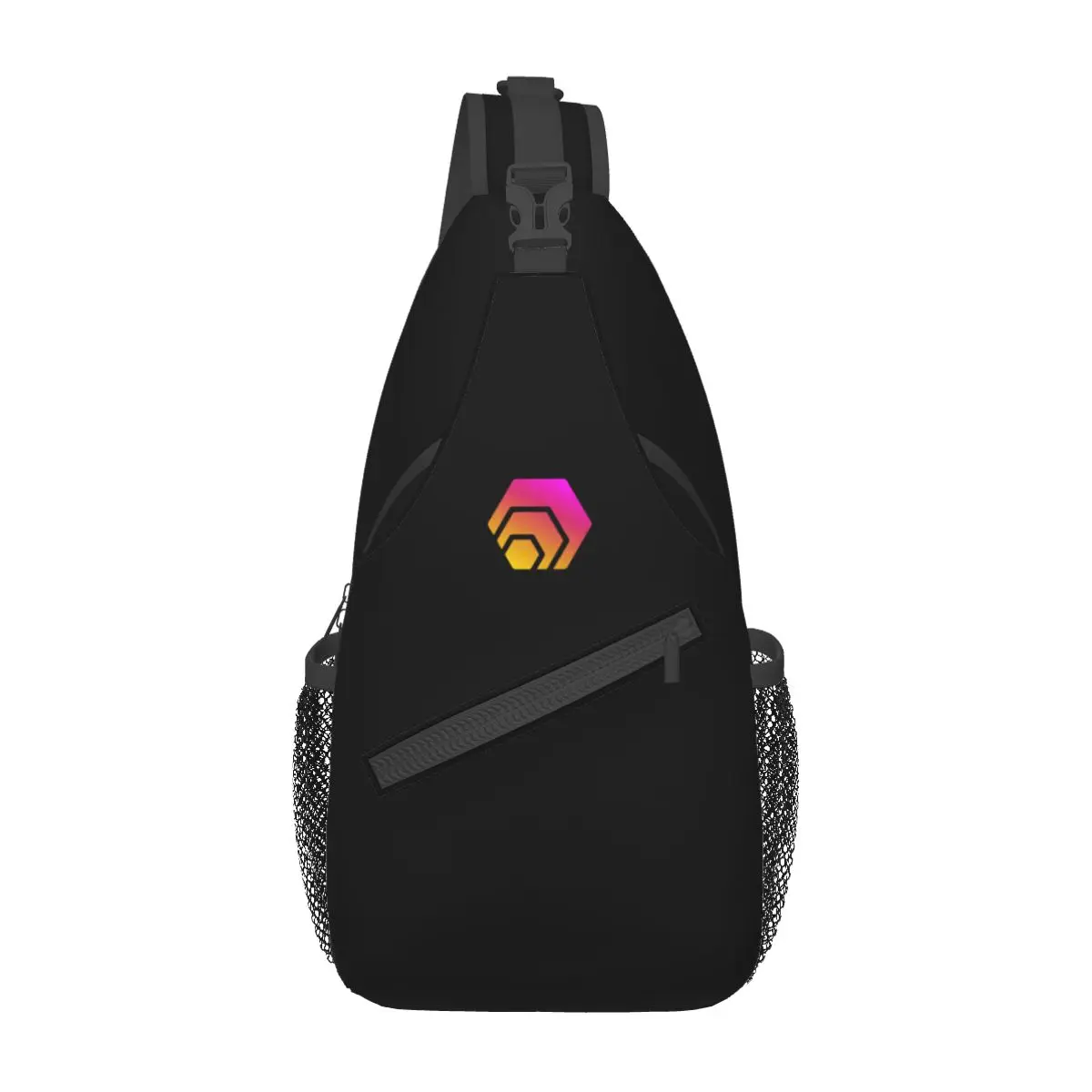 Слинг-рюкзак с Логотипом HEX Crypto, сумка для Пеших Прогулок, Дорожная Нагрудная сумка, Рюкзак, Мужской Модный Рюкзак через плечо, сумка на плечо 0