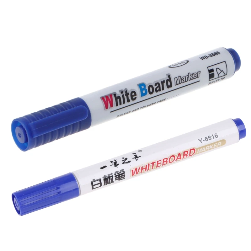 Стираемая маркерная ручка для белой доски, экологически чистый маркер для офиса, школы, дома 0