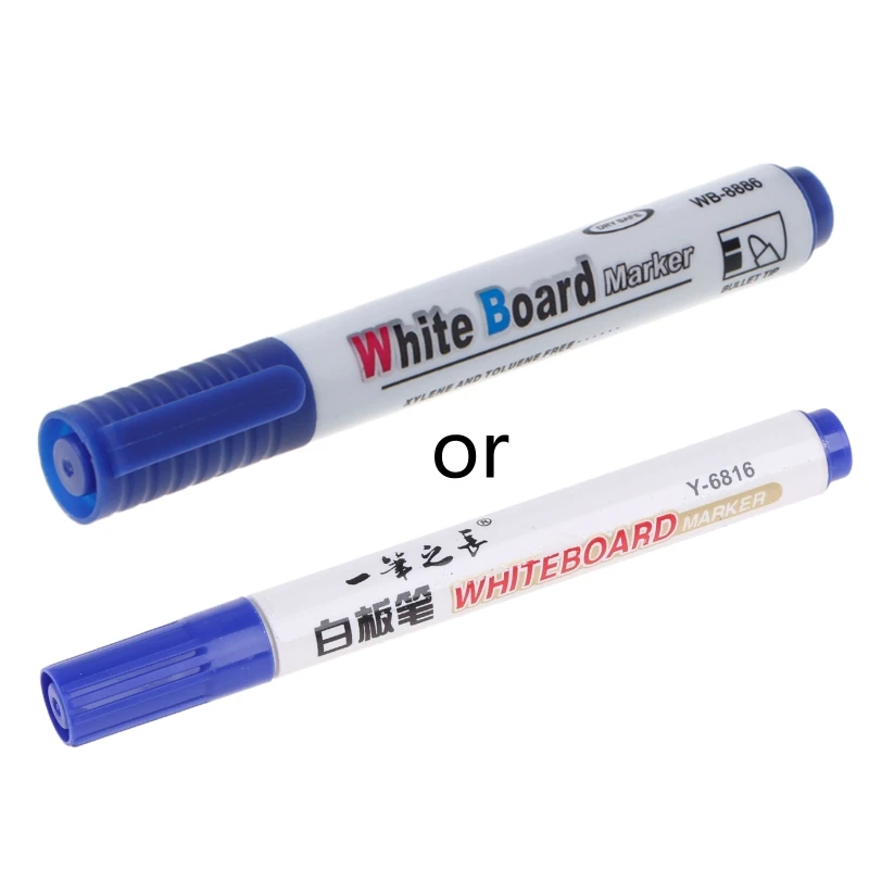 Стираемая маркерная ручка для белой доски, экологически чистый маркер для офиса, школы, дома 3