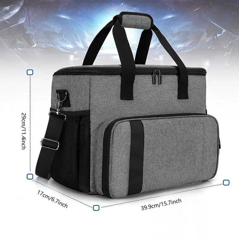 Сумка для игровой консоли для контроллера PS 5, дорожный чехол для переноски, Рюкзак для хранения, Жесткая защитная сумочка с несколькими карманами 5