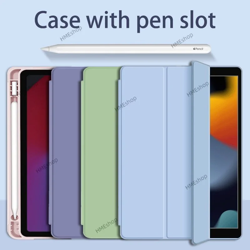 Умный Магнитный чехол для Xiaomi Pad 5 5 Pro 11 дюймов 2021 для Xiaomi Pad 5, тонкий мягкий силиконовый чехол из искусственной кожи с прорезью для ручки 1