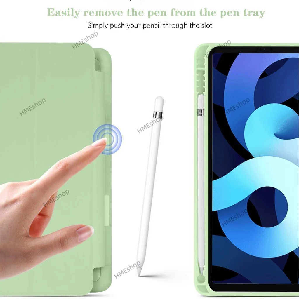 Умный Магнитный чехол для Xiaomi Pad 5 5 Pro 11 дюймов 2021 для Xiaomi Pad 5, тонкий мягкий силиконовый чехол из искусственной кожи с прорезью для ручки 2