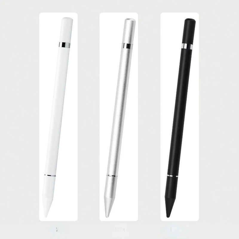 Универсальный волоконный стилус 2 в 1, Планшетные ручки для рисования, Емкостный экран, сенсорная ручка Caneta для мобильного телефона, аксессуары для смарт-ручек 2