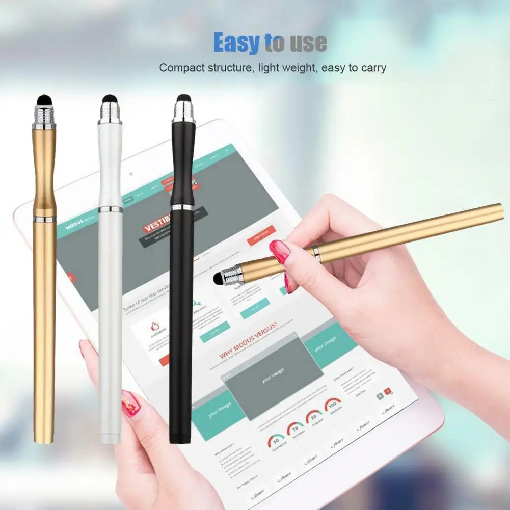 Универсальный стилус для планшета с экраном мобильного телефона Android IOS, планшетная ручка для Samsung Apple iPad, смарт-блокнот, ручка V8F5 2