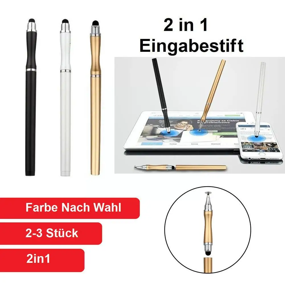Универсальный стилус для планшета с экраном мобильного телефона Android IOS, планшетная ручка для Samsung Apple iPad, смарт-блокнот, ручка V8F5 3