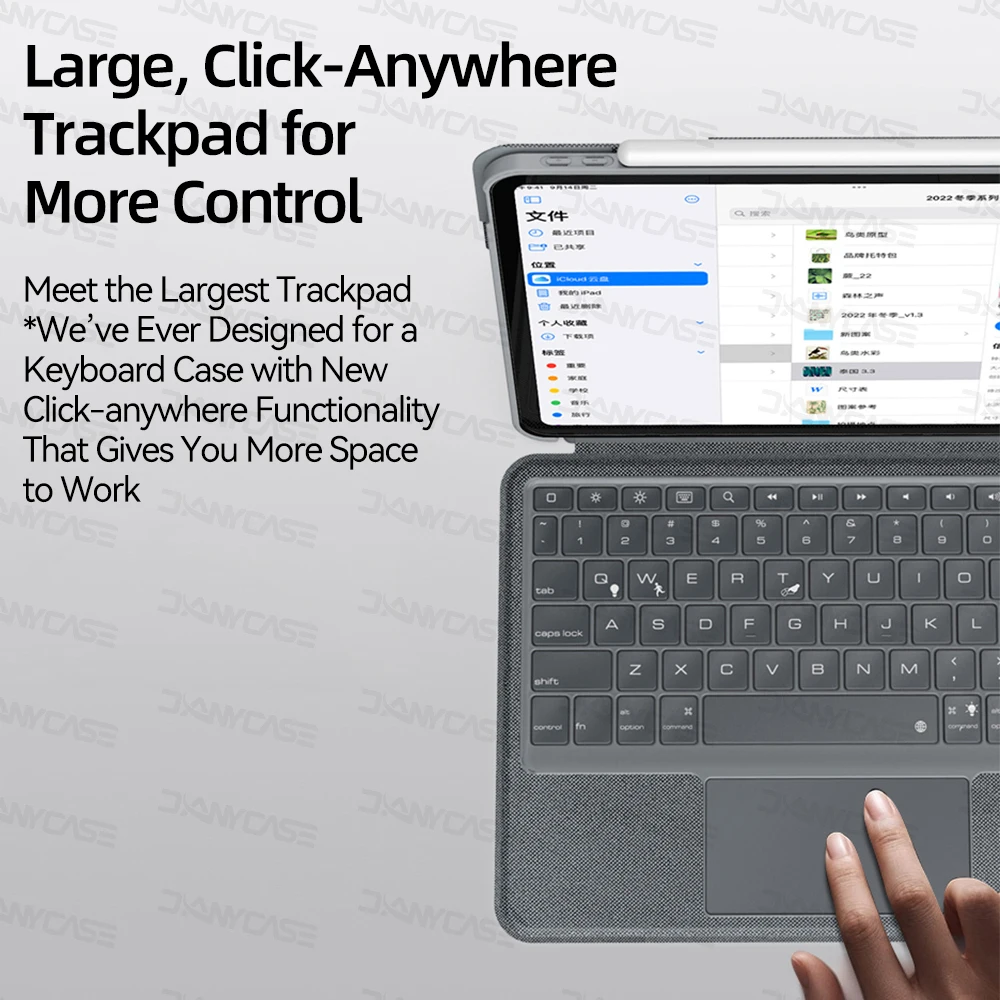 Чехол Magic Keyboard для iPad Pro 11 Pro 12.9 10.5 10.2 7/8/ 9th Air 4/5 10,9 С беспроводной клавиатурой, магнитная разделительная крышка 4