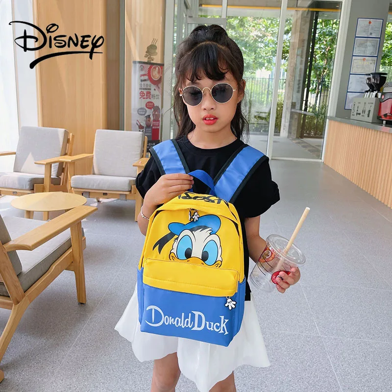 Школьная сумка Disney для детей, мини-рюкзак для девочек, Детский сад с мультяшным Микки Маусом и Минни, Рюкзаки для малышей, Бесплатная доставка 2