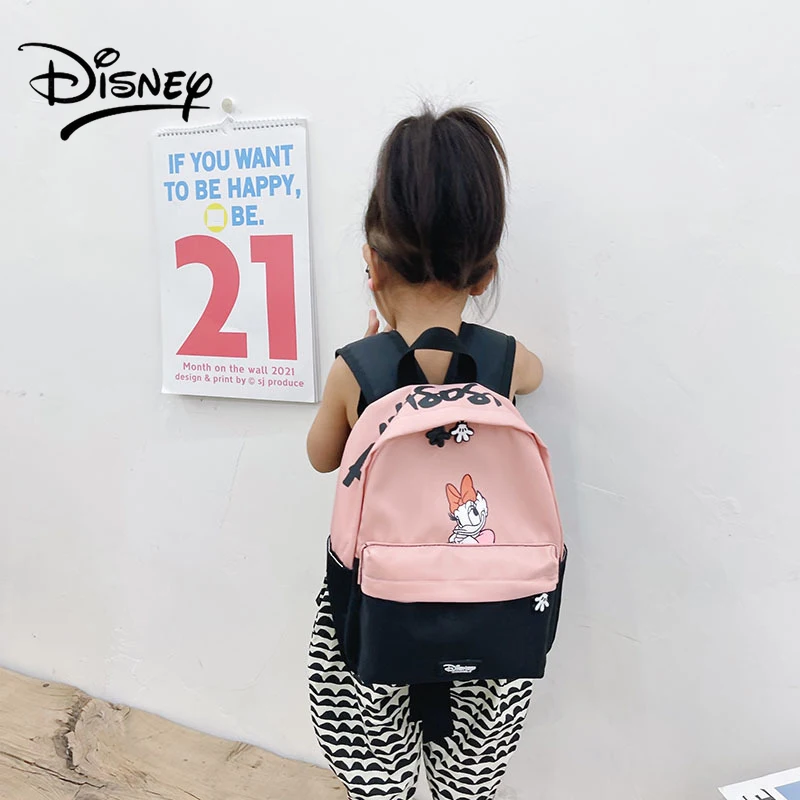 Школьная сумка Disney для детей, мини-рюкзак для девочек, Детский сад с мультяшным Микки Маусом и Минни, Рюкзаки для малышей, Бесплатная доставка 3